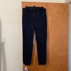 AE black jegging sz 12 short